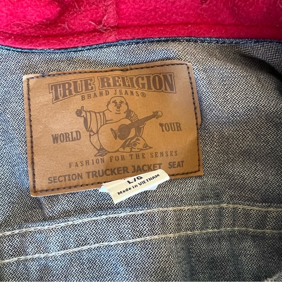 True Religion World Tour Trucker Jacket - Picture 8 of 9